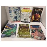 Book on making Comics, and 5 Comic Books
