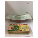 MCM Royal Hager Console dish & 1963 Scribbage
