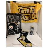 Steelers, Sign, Stocking, Ornaments, Rally Towel