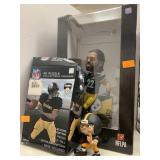 Steelers Bobblehead, Puzzles, and mini figure