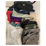 Pants and shirts