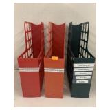 3 Magazine Organizer boxes