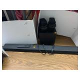 Vizio Sound Bar w Remote and 3 Speakers