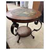 Round End Table