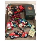 Christmas Ornaments & Misc Flat