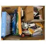 Box of office items and misc