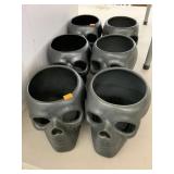 6cnt Skull Planters / Vases?