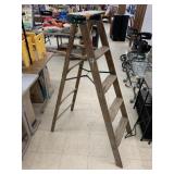 Wooden ladder