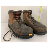 Leather Steel Toed Boots sz 18EEEE, Gear Box