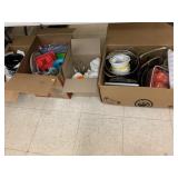 4 boxes of kitchen items