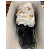 Misc Lot, Clothes, Shoes, Baby Sheet
