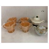 Vintage Cups, Creamers, Sugar Bowl