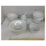 Dishes, Bowls, Creamer