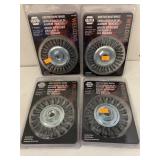 Welding Items, 4 Knotted Wire Wheel