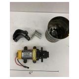 Pump and brackets?