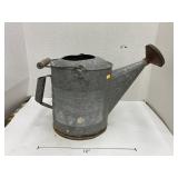 Galvanized watering can