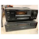 Onkyo amplifier and disc changer