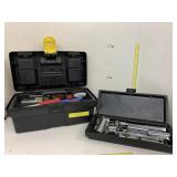 Tool Box w Tools & Craftsman Socket Set