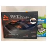 Foot Massager, No Power Cord, and Laptop Battery