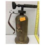 Vntg Alcohol Blowtorch, Lenk Co. Brass