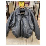 Exit USA leather jacket (2XL)