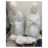 Empire blo-mold nativity set