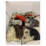 6 Rubber Masks