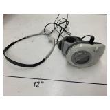 Sony wrist radio and earplugs