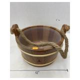 Northwood Sauna wood bucket