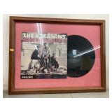 Framed The 4 Seasons Gold Vault of Hits album