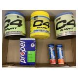 Sport Drinks, C4, Propel, Nuun
