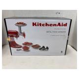 Kitchen Aid stand mixer attachment food grinder