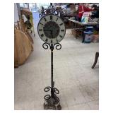 Metal Floor Clock - heavy