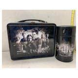 Twilight Metal Lunchbox w Thermos, Box Dented