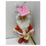 Vntg Steiff Santa on stand