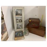 Shadow Box, Bee Catcher, Recipe Boxes, mini Plate