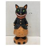 Halloween cat figure