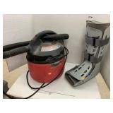 Shop Vac and Boot