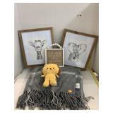 Blanket, Stuffed Animal, Pictures