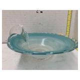 Murano Basket blue, Marked on bottom