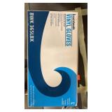 2 vinyl gloves