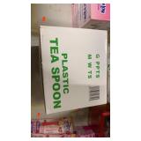 Plastic tea spoon