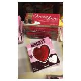 Milk chocolate hearts 2 & chocolate cherries