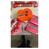 Assorted valentines candy