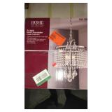 3 light mini-chandelier