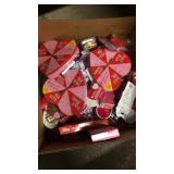 Assorted valentines candy