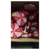 Assorted valentines candy