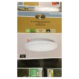 Hampton Bay 16in LED Round Ceiling Puff