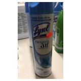Lysol neutra air sanitizing spray 
Revitalizing