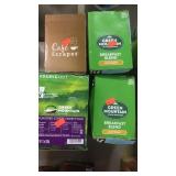 Keurig Coffee. 4 boxes., Green Mountain: Light